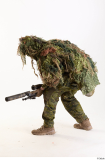 Andrew Elliott in Ghillie Crouching crouching standing whole body 0002.jpg